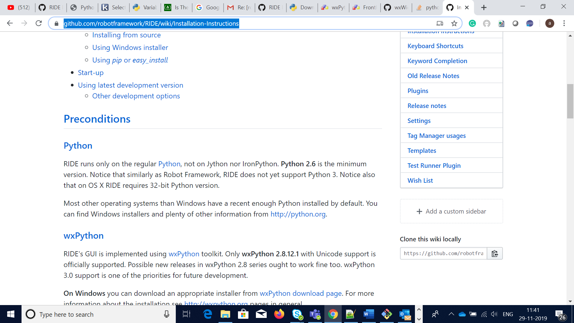 RIDE Latest Version 1 7 3 1 Is Not Compatible With Python 3 8 Issue 