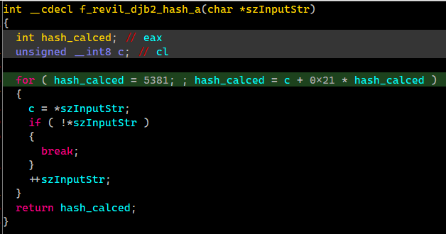 djb2 rule fails with Revil sample · Issue #434 · mandiant/capa-rules ...
