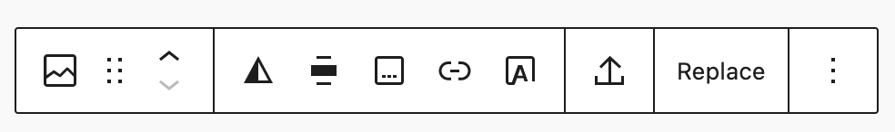 Caption Block Image block: Confusion between the