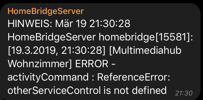ReferenceError · Issue #110 · nicoduj/homebridge-harmony · GitHub
