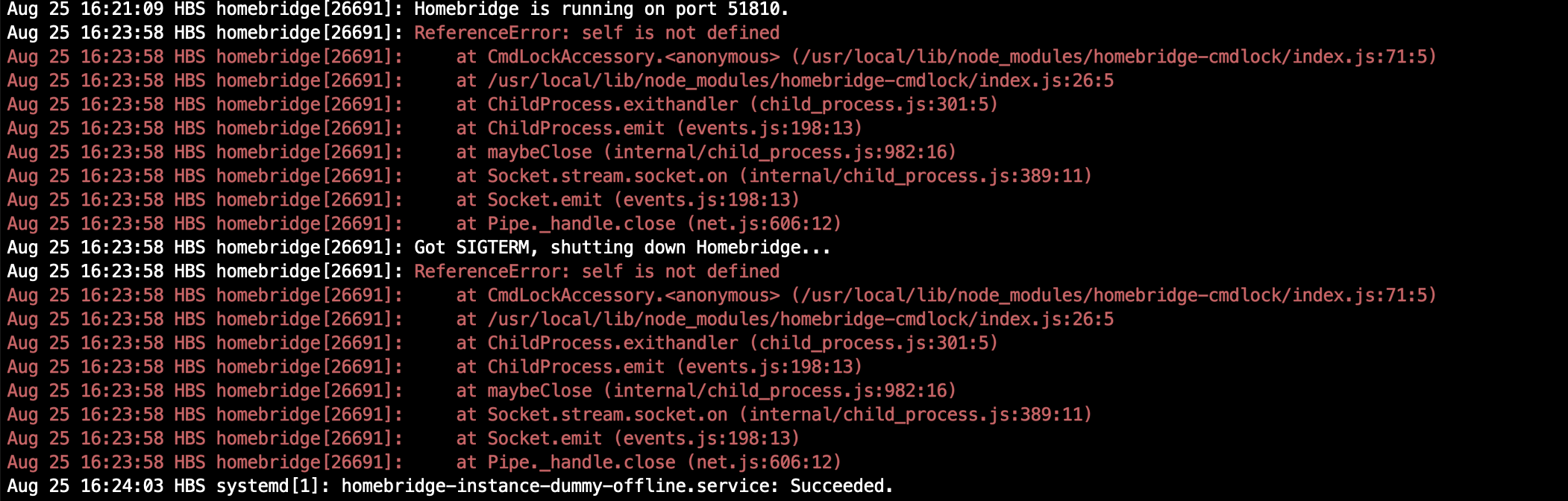 ReferenceError: self is not defined · Issue #4 · JonesChi/homebridge ...