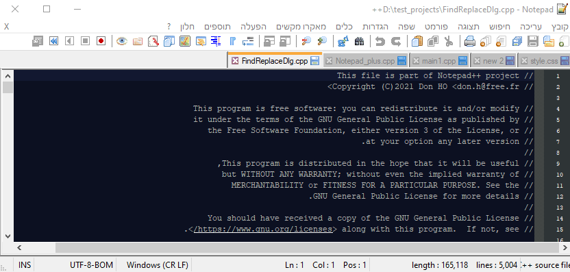 Fixed NPP RTL: wrong path in tooltip and File Drag and Drop Bug by ...