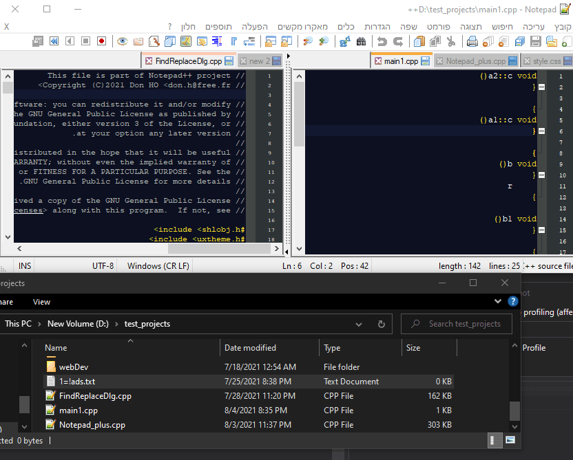Fixed NPP RTL: wrong path in tooltip and File Drag and Drop Bug by ...