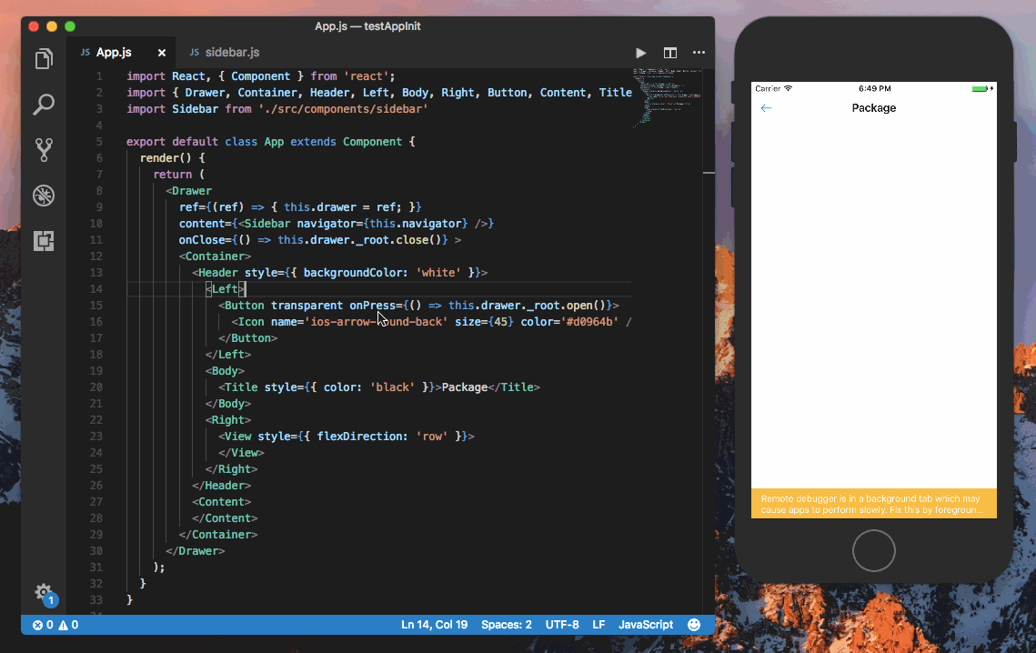 Drawer container not visible · Issue #1464 · GeekyAnts/NativeBase · GitHub