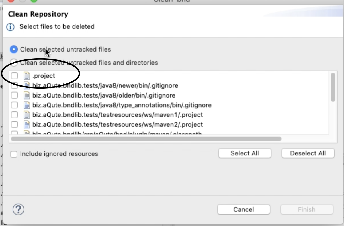 java.lang.IllegalArgumentException No Workspace found from
