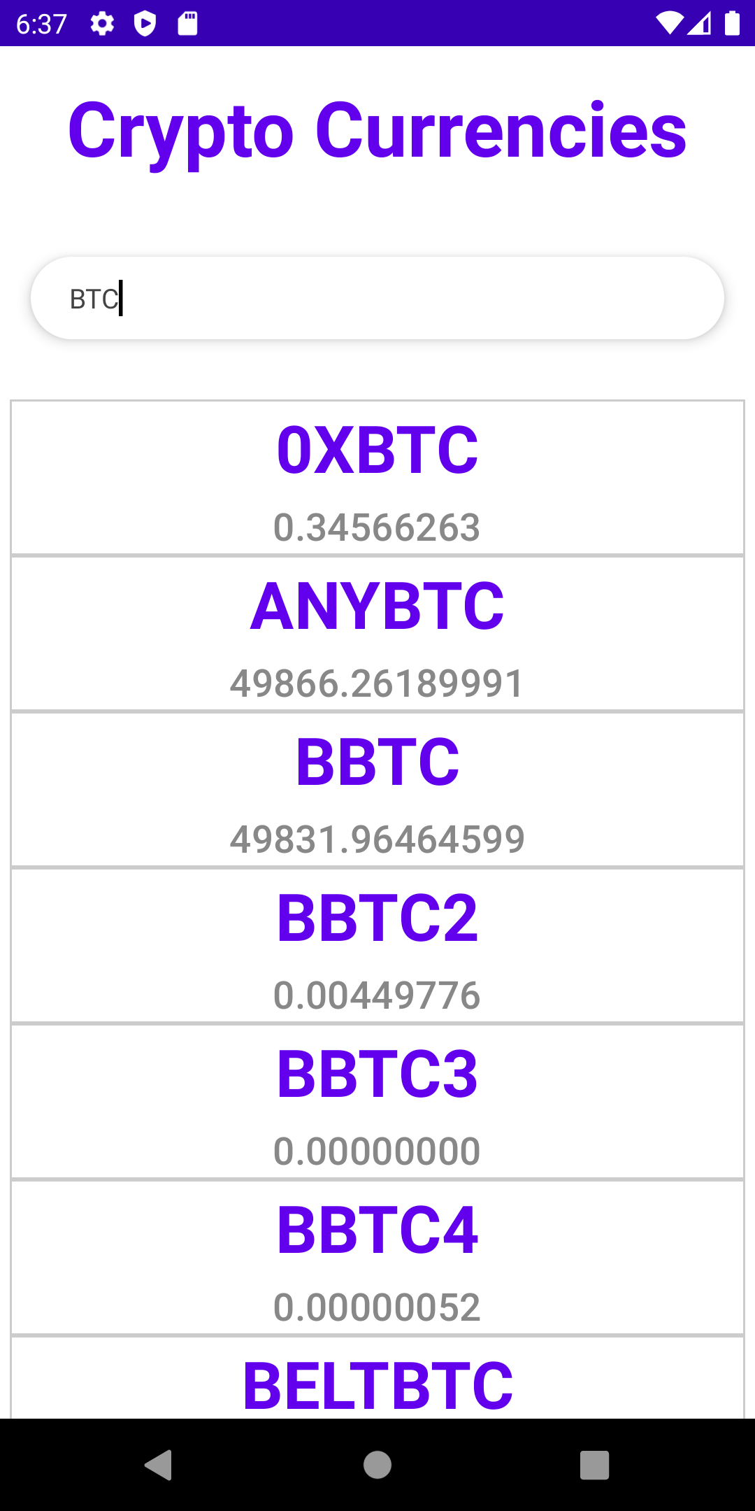 GitHub - svkylmz/CryptoCurrencyApp: Crypto currency app that lists ...