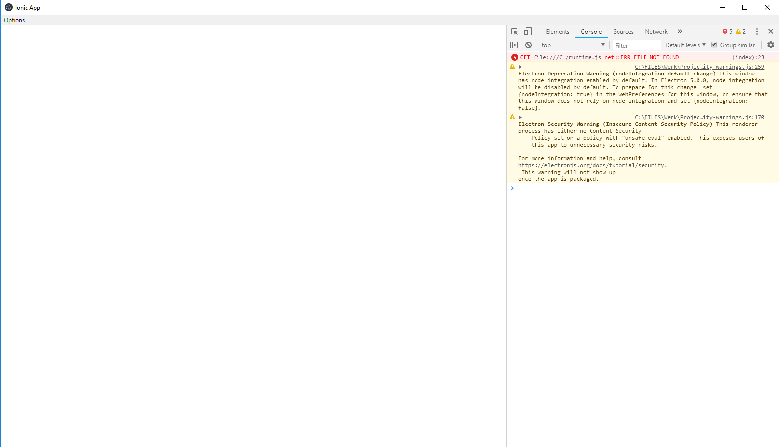 Electron Cannot read property 'SplashScreen' of undefined · Issue 1268 · ionicteam/capacitor
