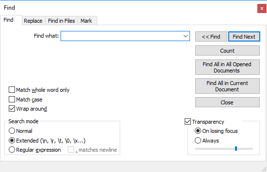 Search direction missing · Issue #3516 · notepad-plus-plus/notepad-plus ...