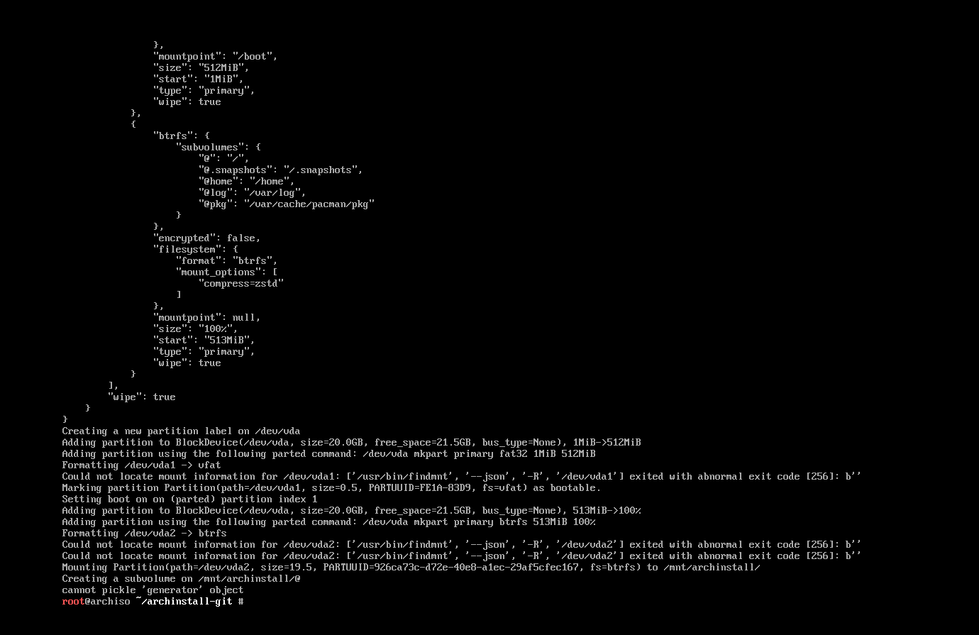 Installation failure on master, latest commit. · Issue #1227 ...