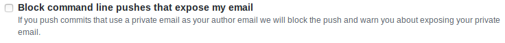 email settings