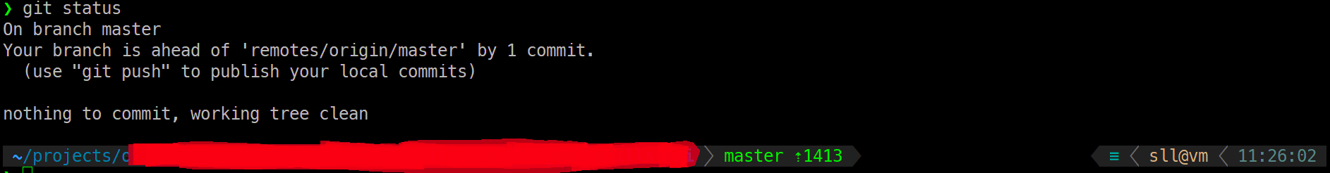 Git status bar showing wrong info about commits · Issue #915 · romkatv ...