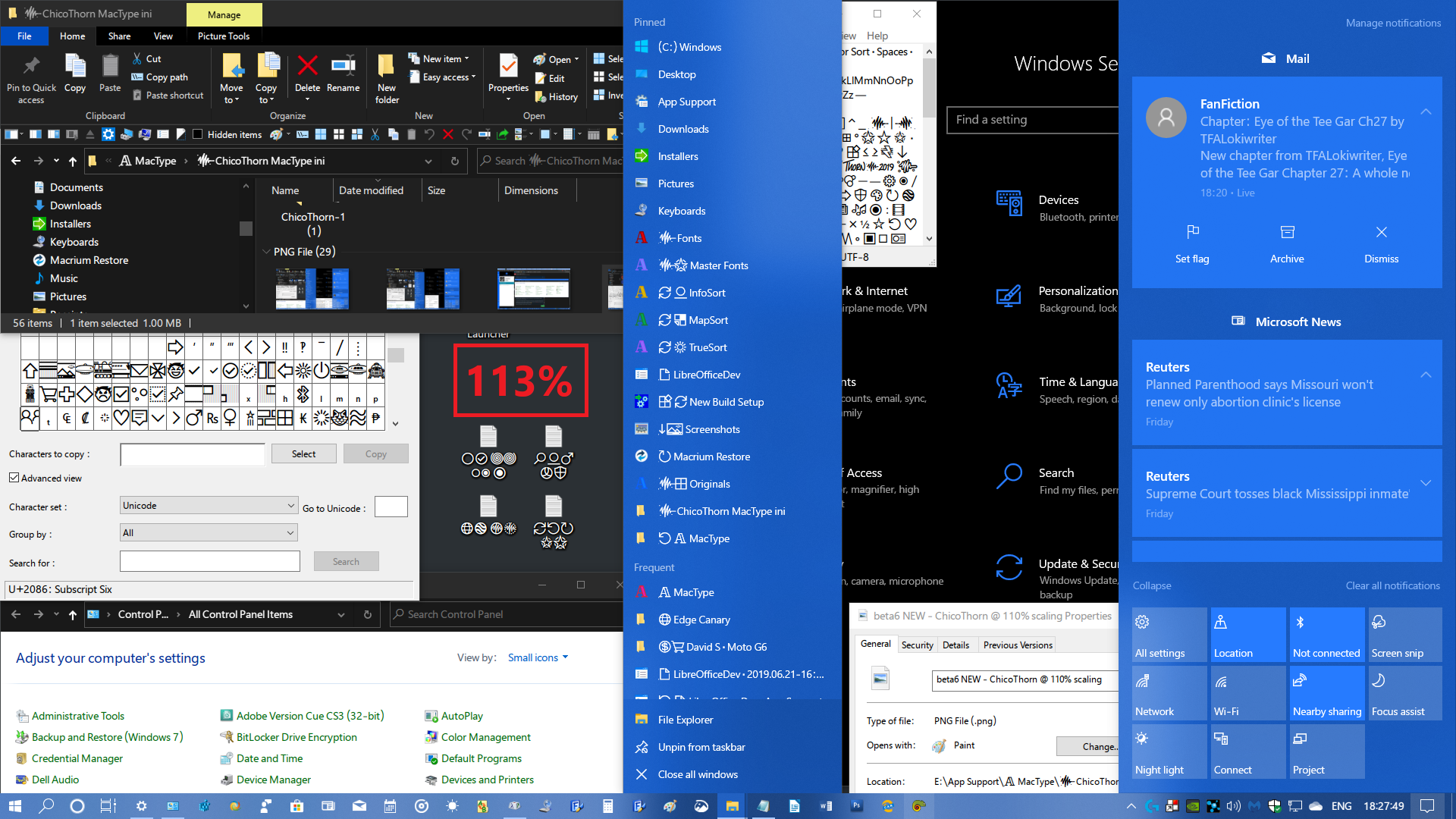 mac type overlay for windows