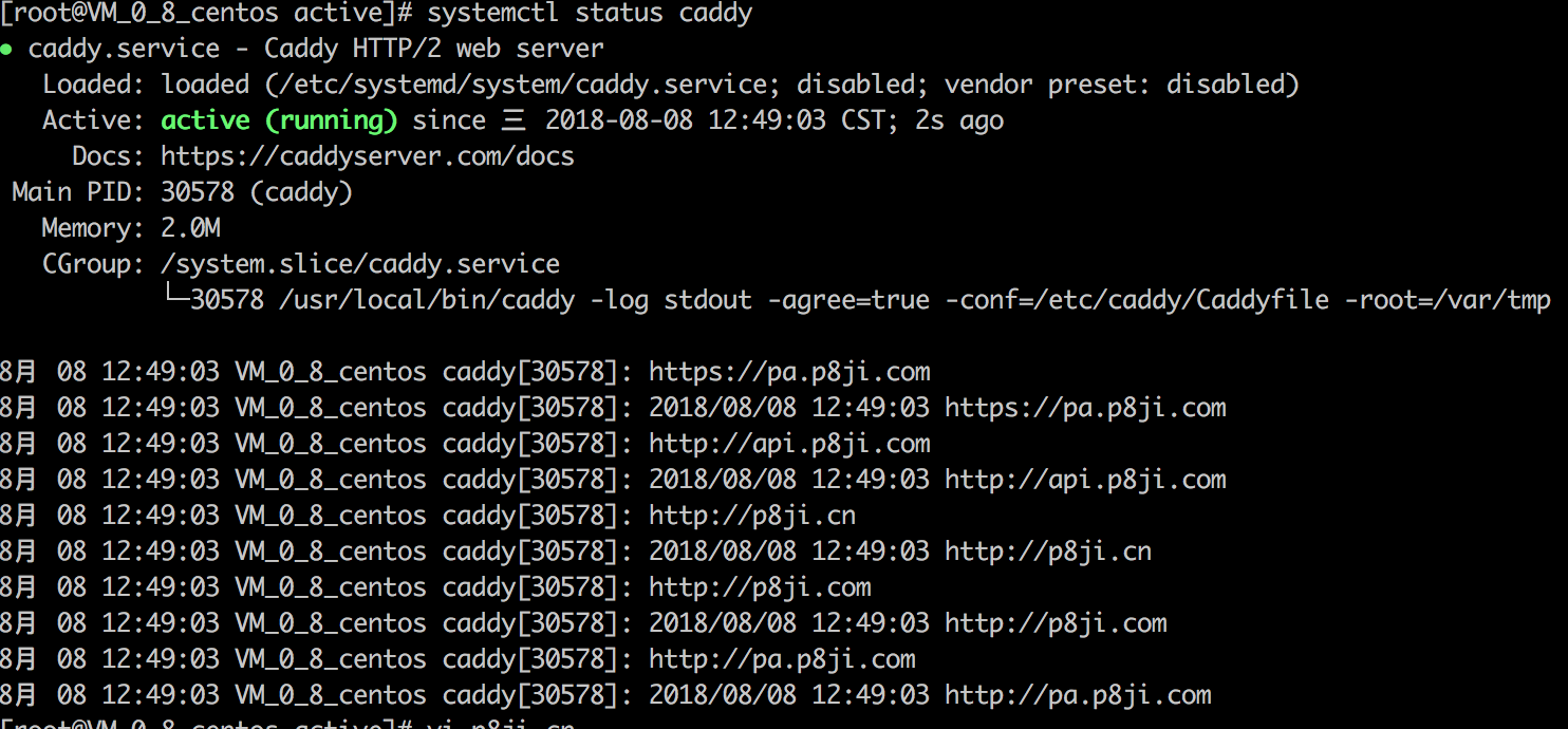 Caddy subdomain status OK but always got 404 · Issue #2258 ...