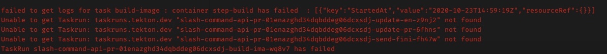 Dashboard displays task steps incorrectly after step failure · Issue ...