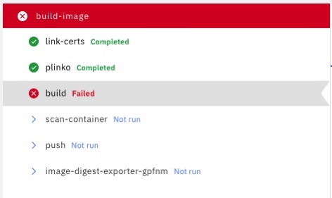Dashboard displays task steps incorrectly after step failure · Issue ...