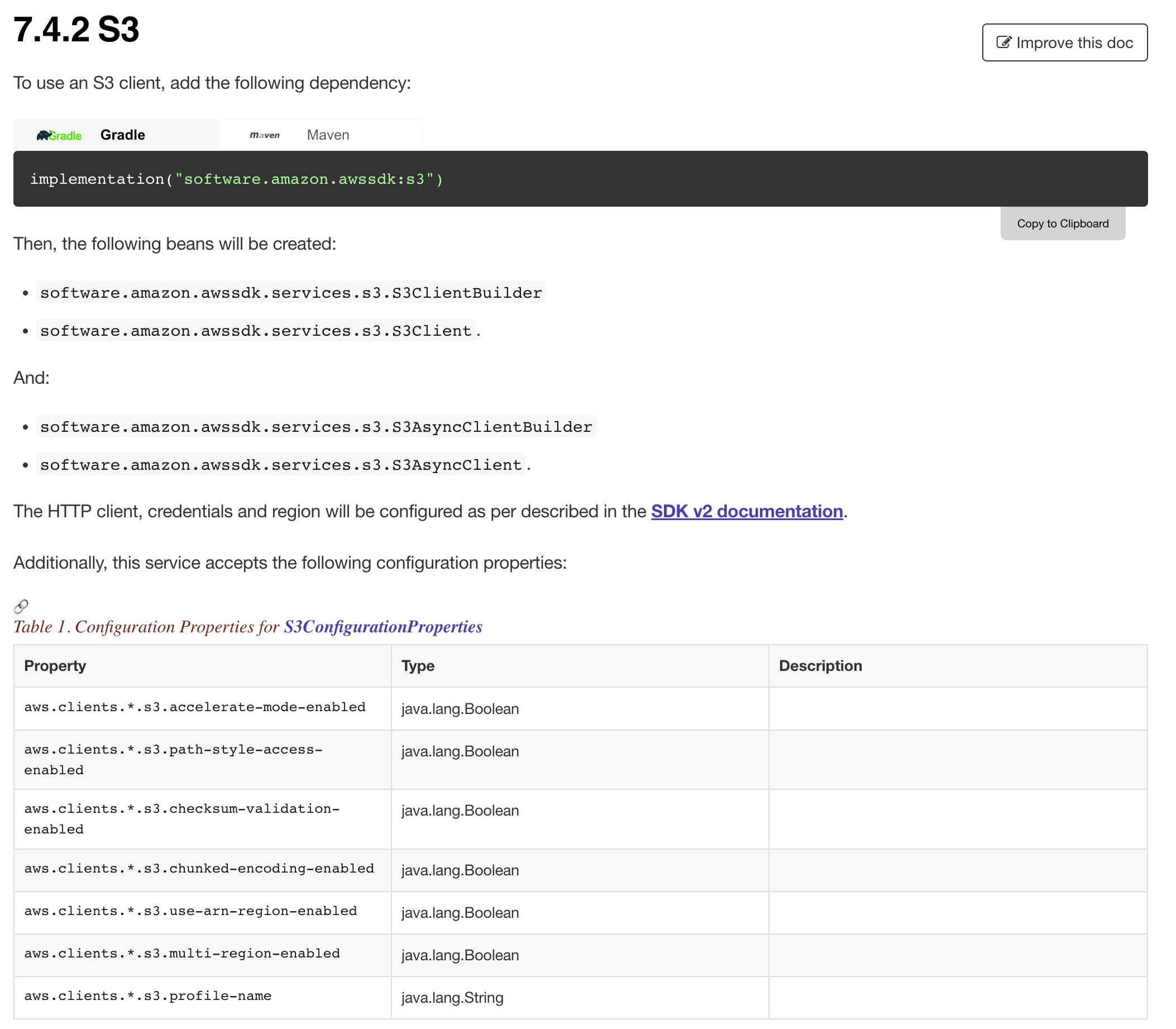 Support global AWS endpoint overrides via configuration values by