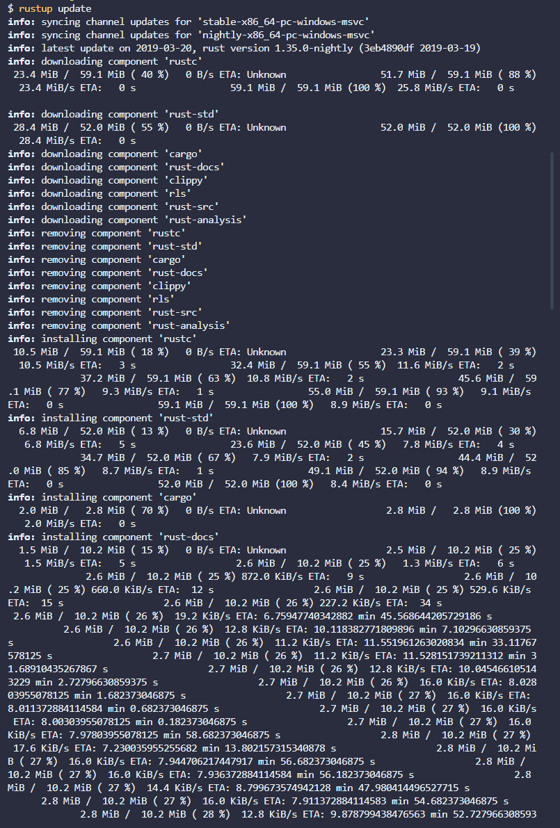 Reprinting in the same line doesn't work · Issue 3528 · vercel/hyper