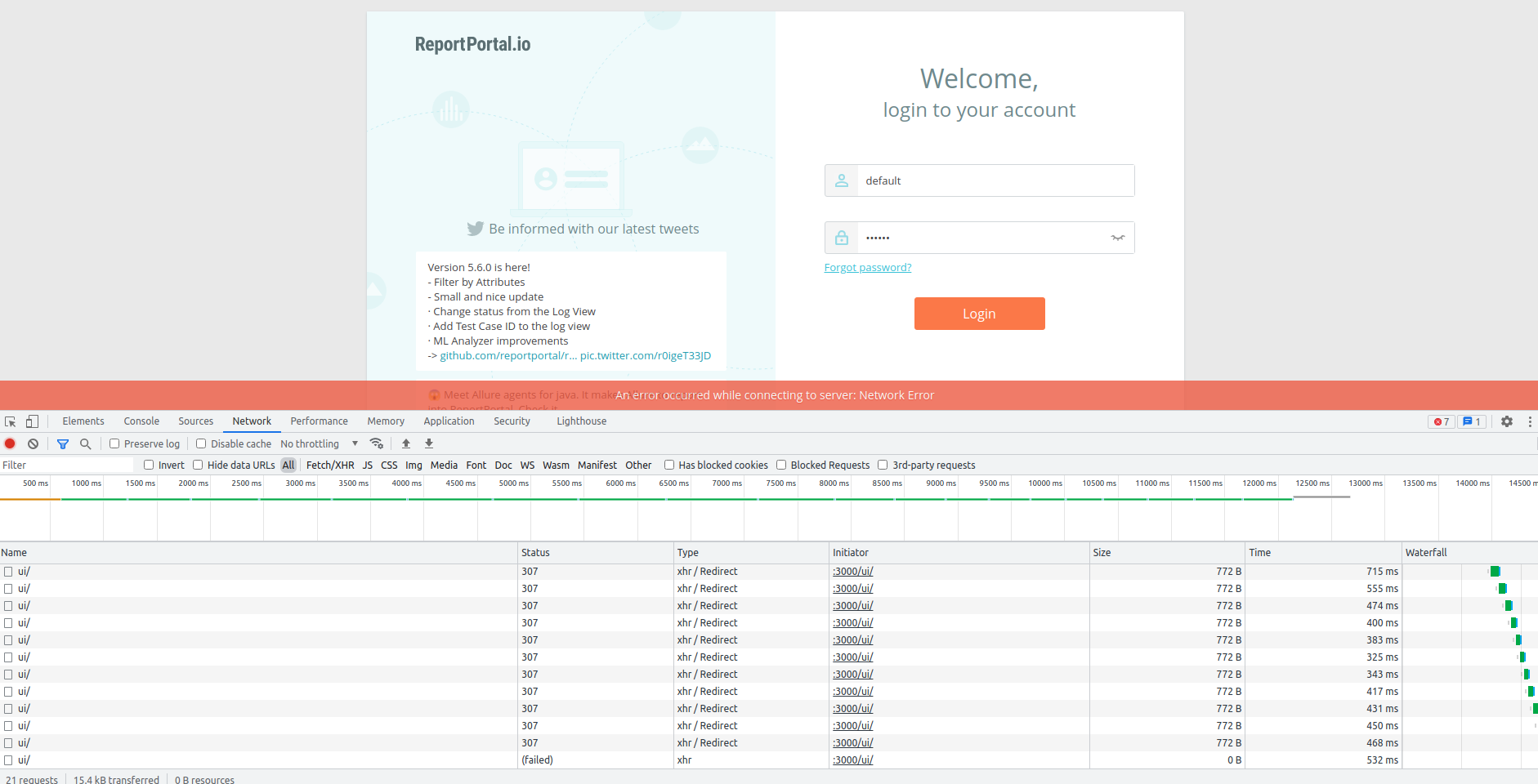 Report Portal not started on port 8080 · Issue #1596 · reportportal ...