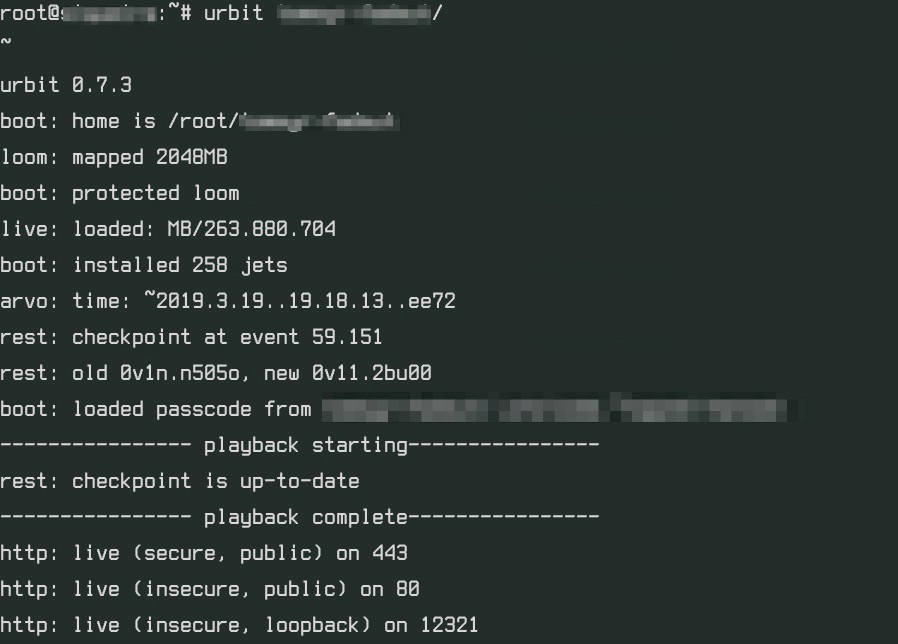 unable to access web interface on my recently booted urbit · Issue ...