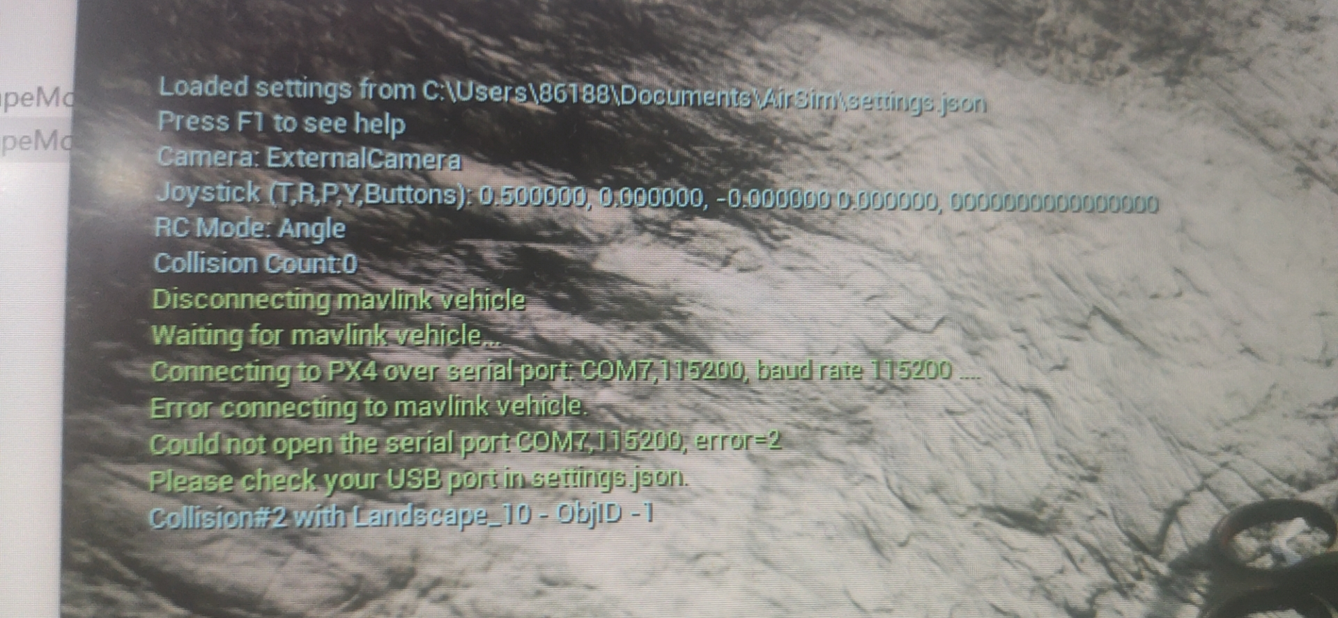 Cannot connect to PX4 · Issue #3016 · microsoft/AirSim · GitHub