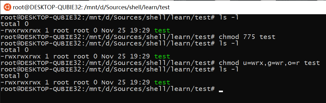 The Chmod Command Doesn T Work Well Issue 4710 Microsoft Wsl Github