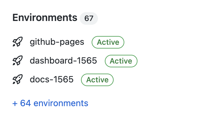 GitHub Environments should be cleaned up after a pull request is merged ...
