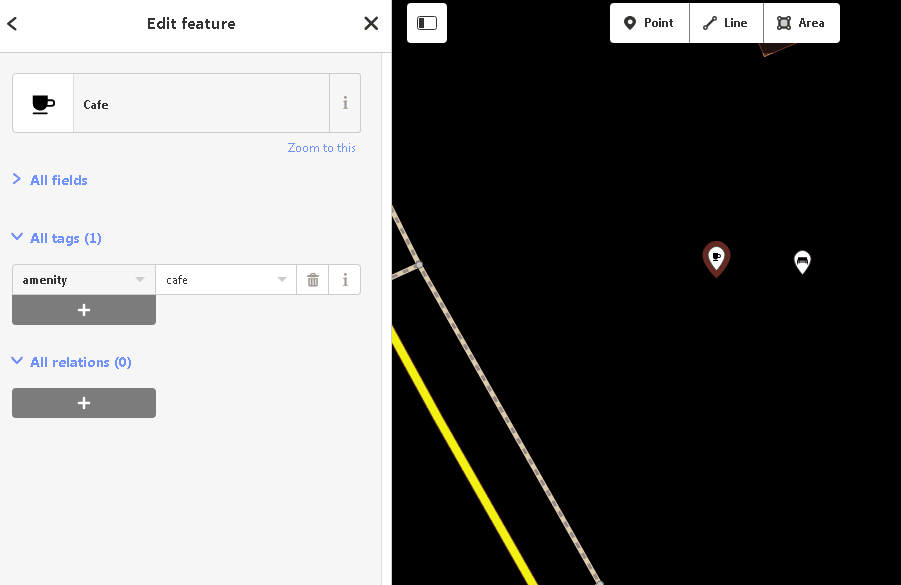focus on after moved master