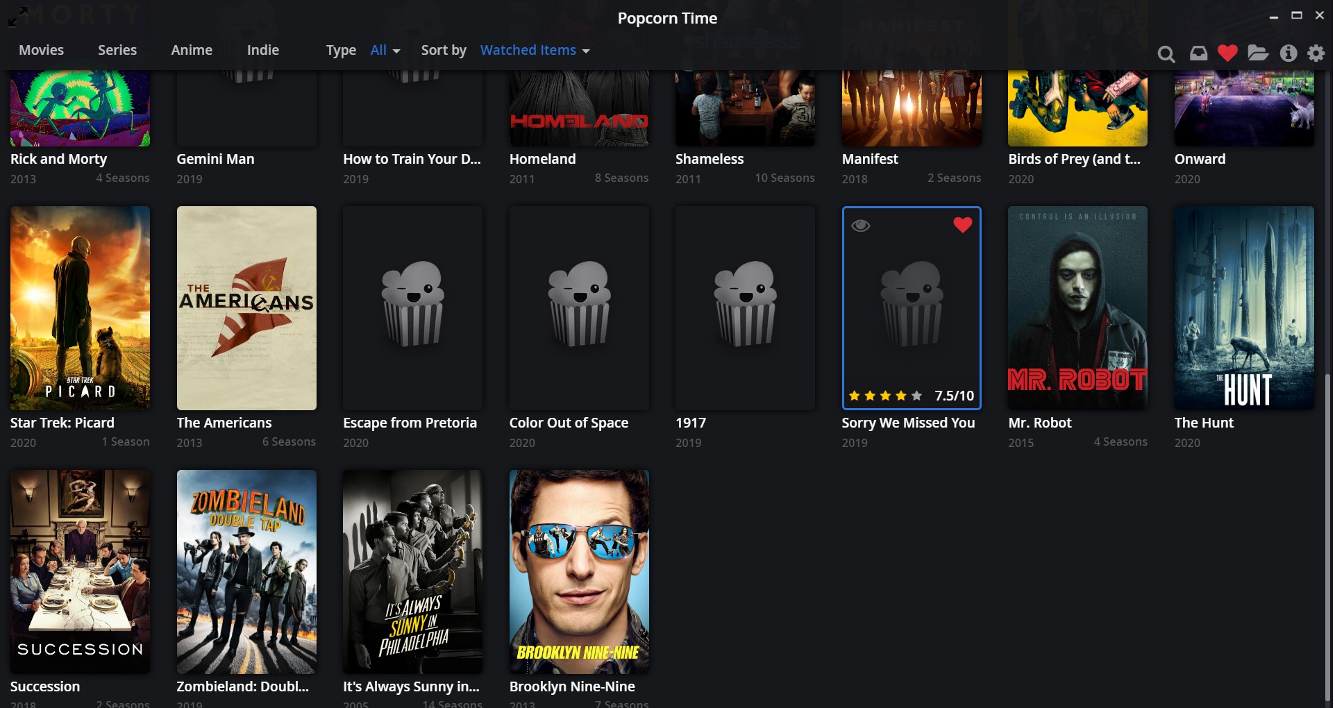 Favorites menu crashes app once clicked twice · Issue 1219 · popcornofficial/popcorndesktop