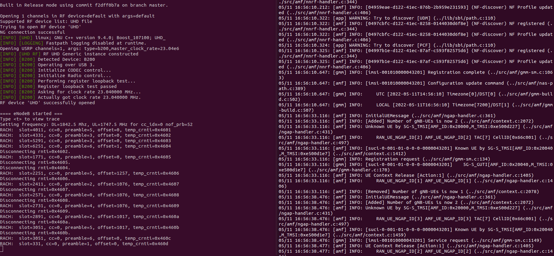 5G SA COTS UE srsRAN · Issue 1522 · open5gs/open5gs · GitHub