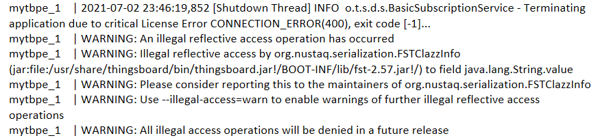 Terminating application due to critical License Error · Issue #628 ...
