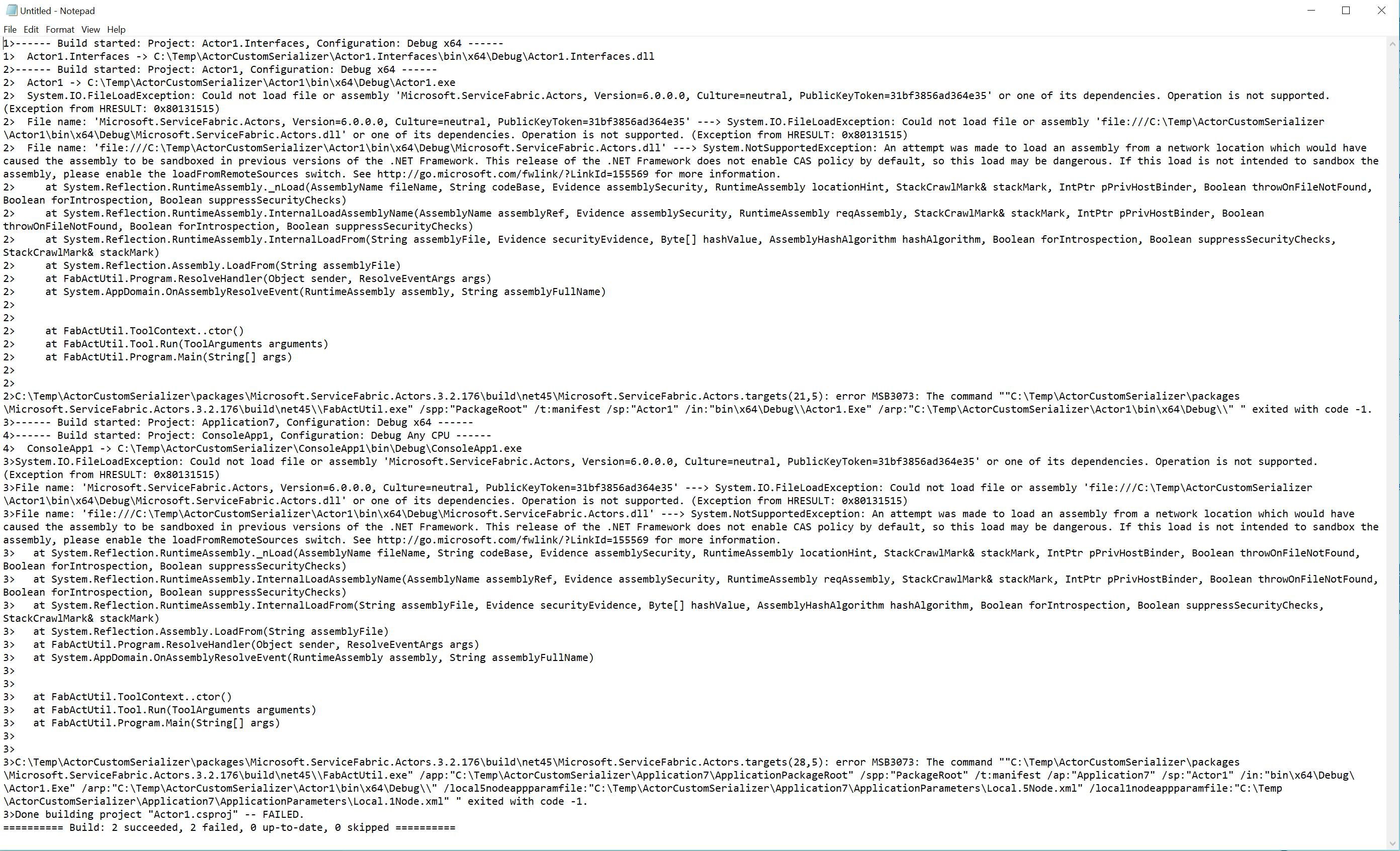 compilererror