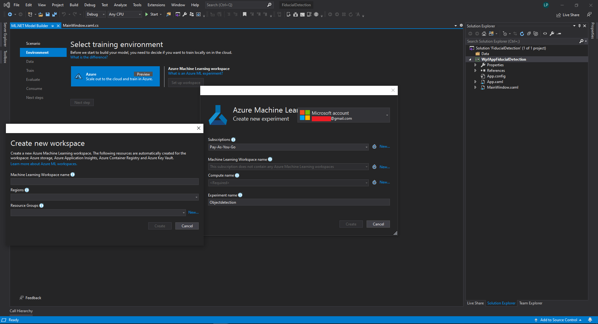 Azure Machine Learning workspace creation fails for Object Detection ...