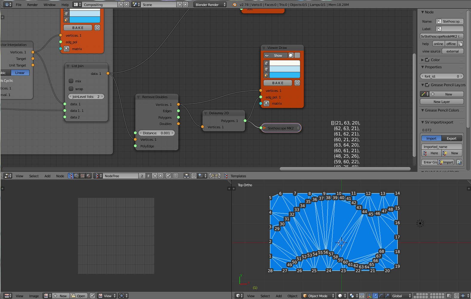 Delaunay node gives - "#Voronoi error# float division by zero · Issue ...