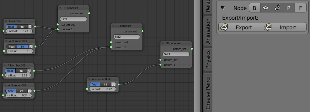 Parameter Set Node for 3D panel · Issue #2469 · nortikin/sverchok · GitHub