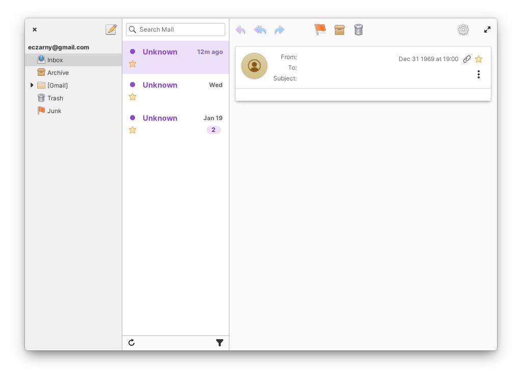 Mailbox UI inconsistencies when changing read status · Issue 820