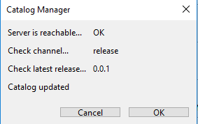 Plugin Manager - Catalog Manager inconsistent display between windows ...