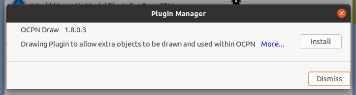 Plugin Manager - Install dialog when dismiss is selected redisplays ...