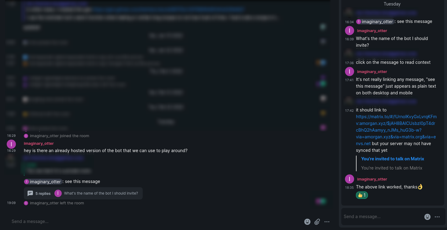 Thread summary does not show latest message as shown in the thread ...