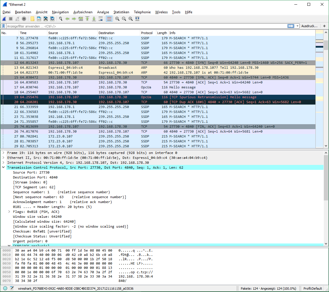 No reaction to "Hello Message" · Issue #1452 · open62541/open62541 · GitHub