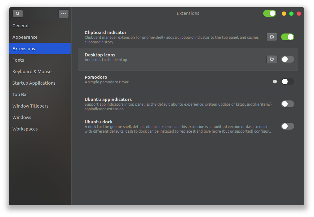 Doesn't work on Ubuntu 20.04 · Issue 489 · gnomepomodoro/gnome