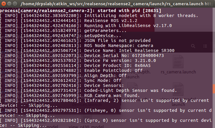 Sr300camera Python WARN Unrecognized sr300 param (works in realsense-viewer) · Issue #530 ...