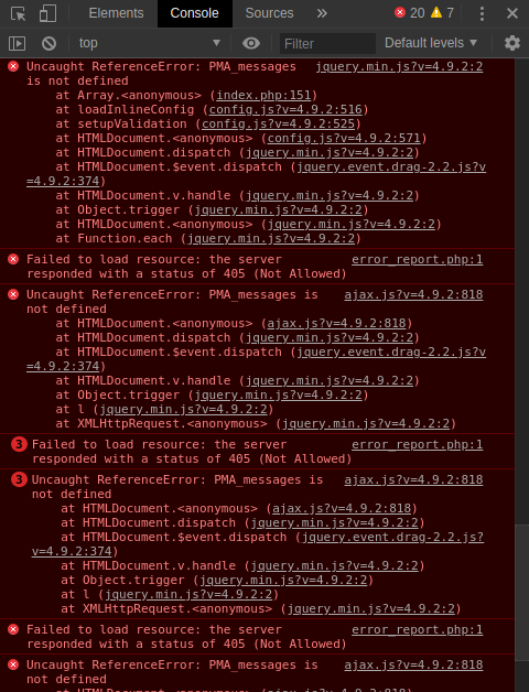 CSS styles don't load · Issue #15600 · phpmyadmin/phpmyadmin · GitHub