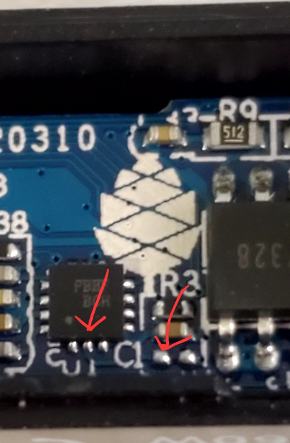 Vbus Mods Pinecil v1.1 includes vbus mod · Issue #1321 · Ralim/IronOS · GitHub