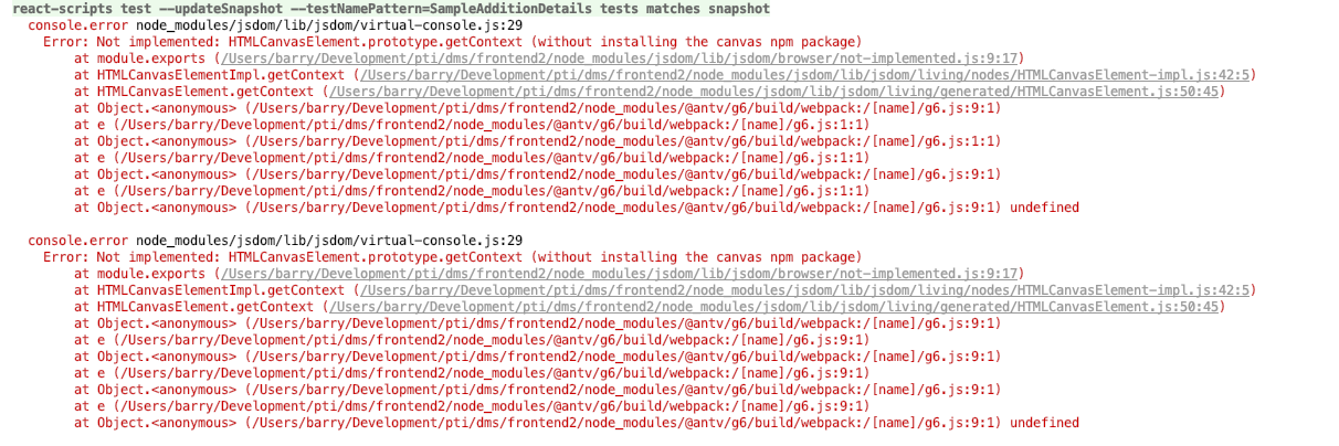 G6 Canvas Error when running Jest Tests · Issue #1167 · antvis/G6 · GitHub