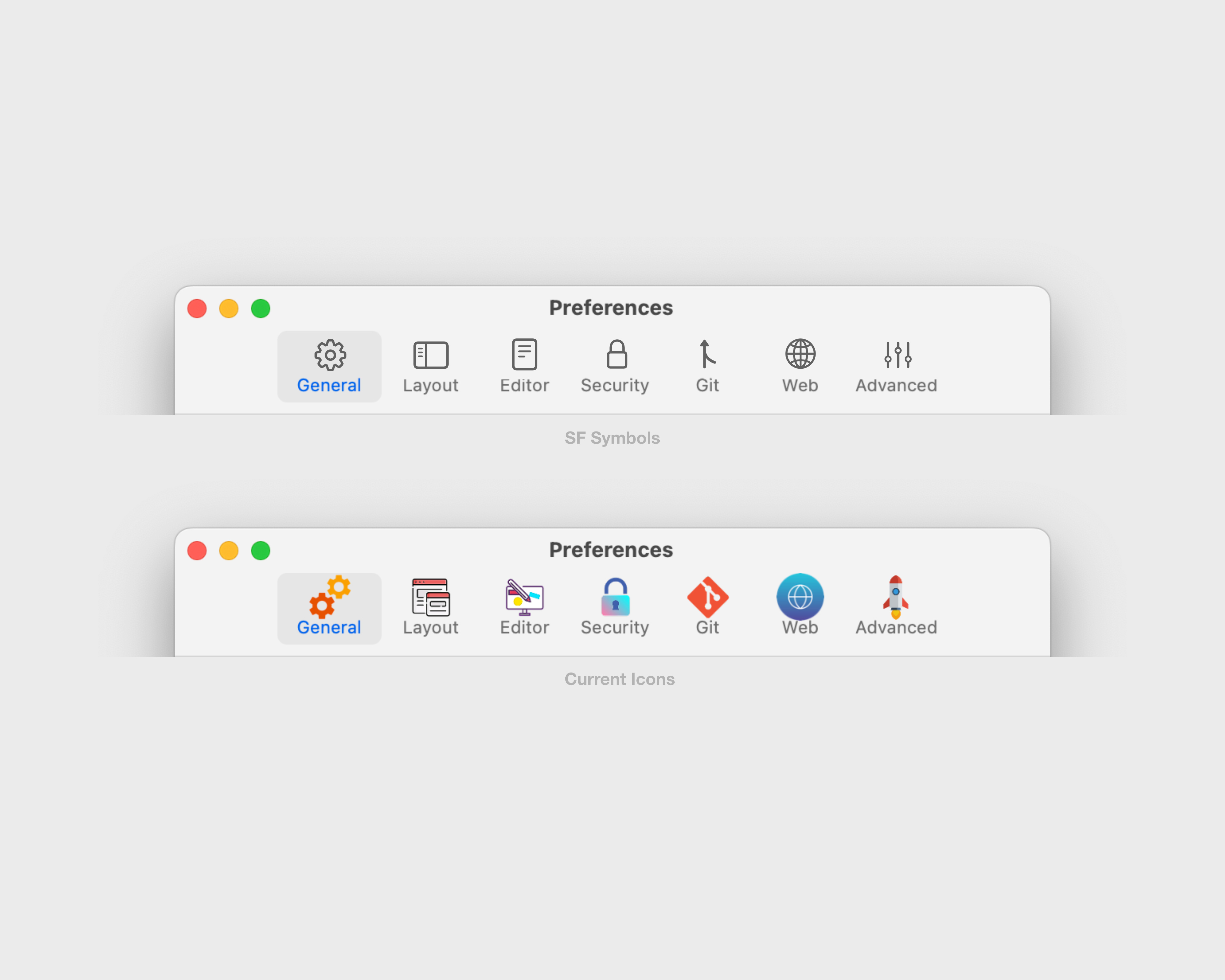 2023-04-05 SF Symbols Proposal, Settings - FSNotes