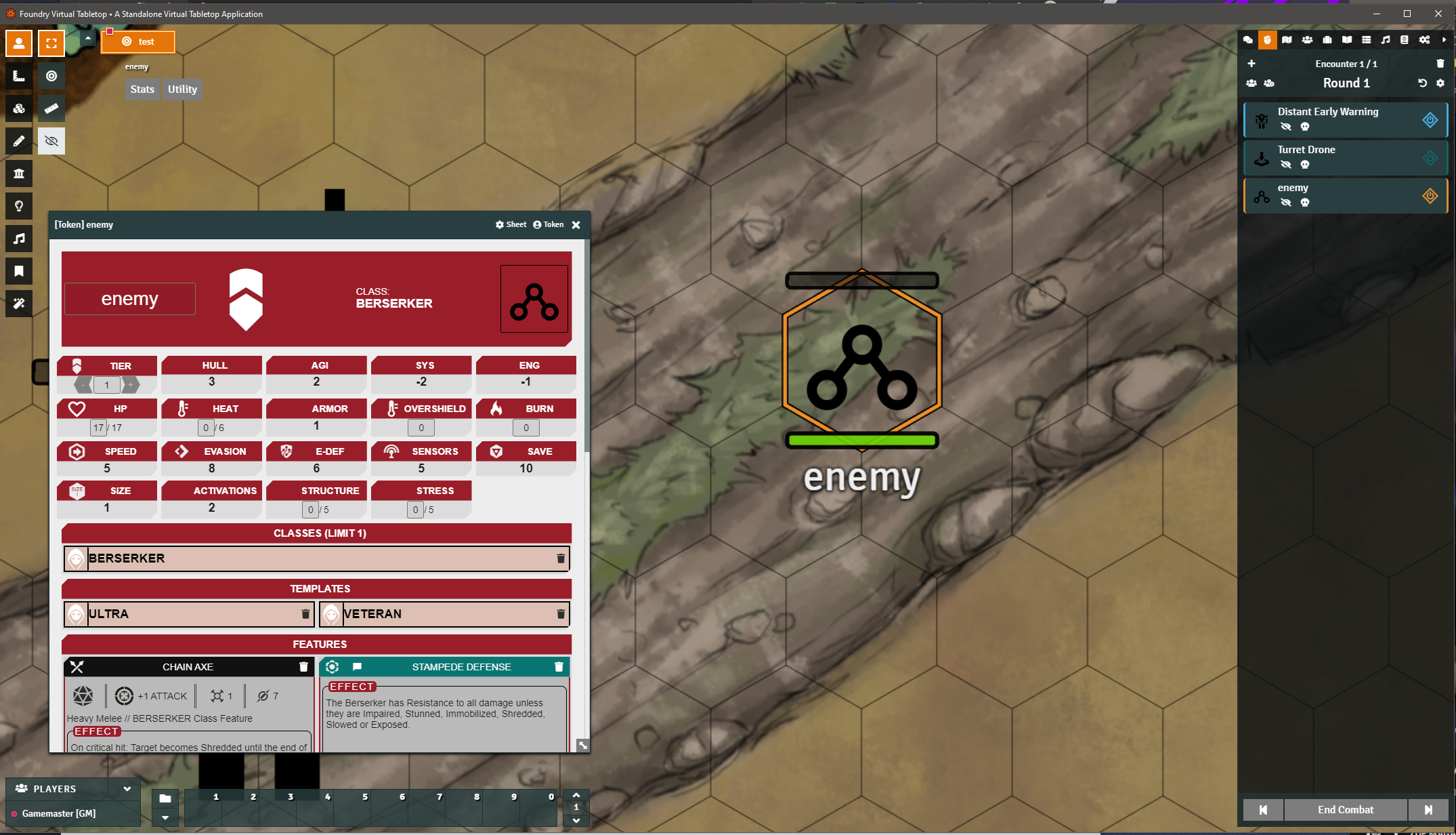 [BUG] Lancer Initiative tracker does not show extra activations for ...