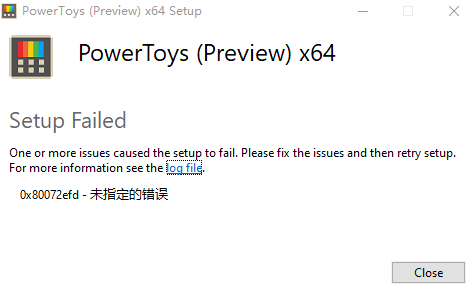 Setup Failed · Issue #17548 · microsoft/PowerToys · GitHub