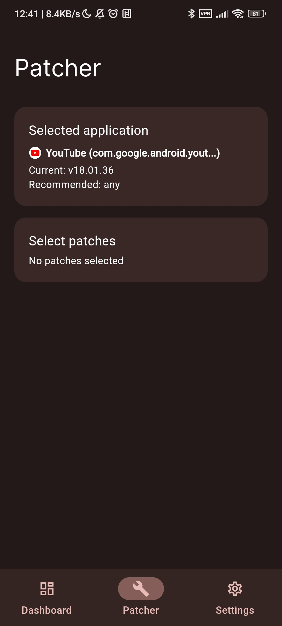 bug: YouTube can't be patched · Issue #162 · inotia00/ReVanced_Extended ...