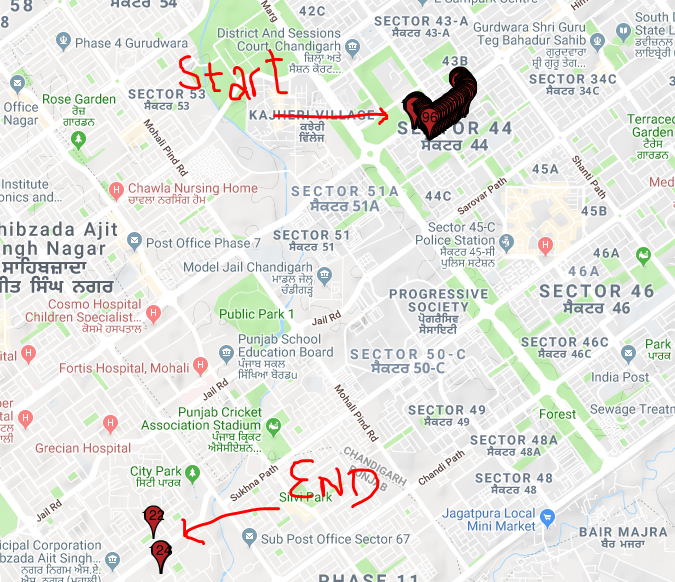 Locations not logged through out traveled distance. · Issue 912