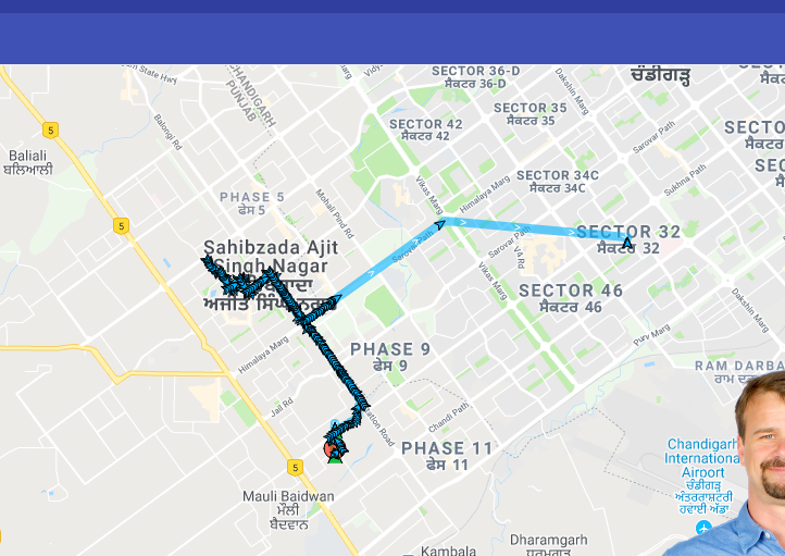 Locations not logged through out traveled distance. · Issue 912